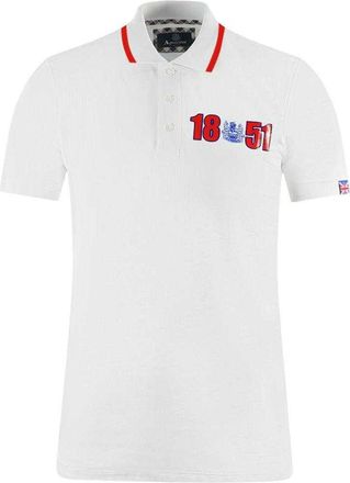 Aquascutum Heren London 1851 Polo Shirt (Wit)