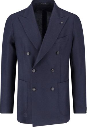 Tagliatore Blazer Doppiopetto In Lana Vergine