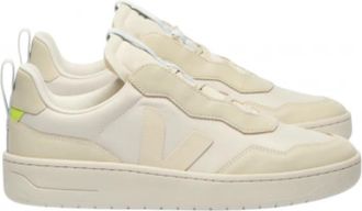 Veja V-90 Sneaker - Dames - Sneakers - Wit - 41 EU - Leer - Schoenen
