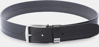 HUGO BOSS Mens Saltrio Belt - Black - Size: 40 inch