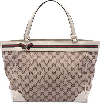 Gucci Pre-owned Gucci GG Canvas Web Mayfair Tote Ladies CKP4P4OH5JCVJY6V