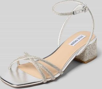 Steve Madden Sandalette mit Ziersteinbesatz Modell Cerena in Silber, Gr&ouml;&szlig;e 36