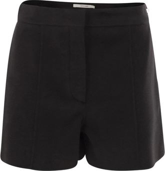 Sportmax Buono Shorts - Dames - Bermuda - Zwart - S - Wol - Korte Broeken