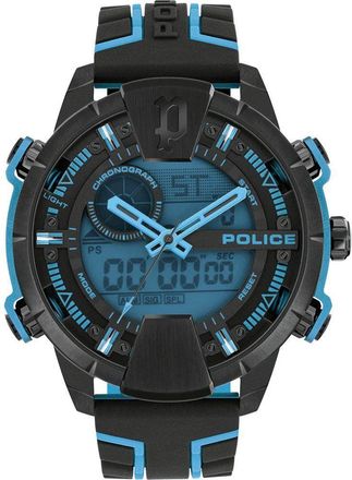 Police Black Synthetic Sport Mens Watch