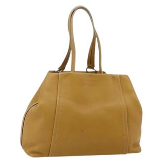 Prada Pre-owned Handbags, female, Brown, Size: ONE SIZE Pre-owned Vintage Tote Bag
