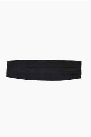 Corneliani Pleated Satin Cummerbund size One Size