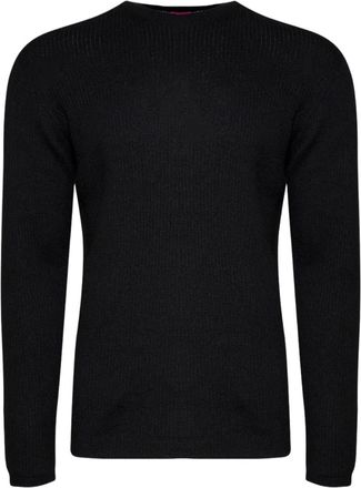 The Elder Statesman Maglione a coste - Nero