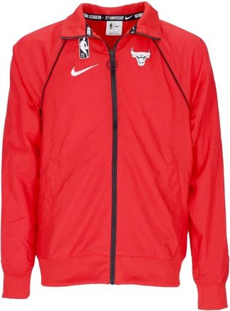 Nike Chicago Bulls Tracksuit Courtside Anniversary Edition - Heren - Fitness - Rood - XL - Nylon - Fitness