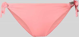 Guess Slim Fit Bikini-Hose mit Logo-Detail in Apricot, Gr&ouml;&szlig;e XL