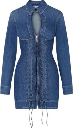 Liu Jo Ua6508 Short Dress - female - Liu Jo - Short Dresses - Blue - XS - Dresses