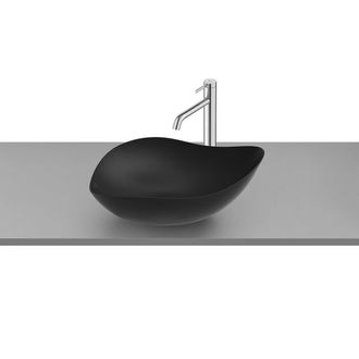 Roca Roca A327a13080 Ohtake Lavabo De Sobre Encimera Fineceramic Color Negro - Ref: A327a13080