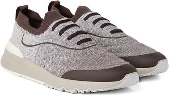 Brunello Cucinelli Mens Knitted Sneakers Ss26 M