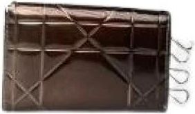 Dior Pre-owned Leather Key-holder - Dames - Vintage Accessoires - Paars - ONE Size - Leer - Vintage