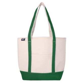 Lands End Insulated Tote Bag with Zip Closure, Large Cooler Bag for Travel, Pool, and Park in Kelly Green at Nordstrom