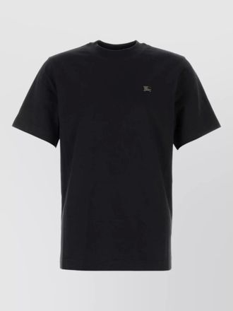 Burberry cotton crew neck short sleeve t-shirt
