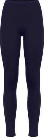 Wolford Leggings Effetto Seta Opaca - - Trousers - Donna - Blu - XS