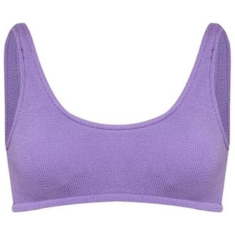 Banana Moon Justin Scrunchy Bikini-Top f&uuml;r Damen | lila