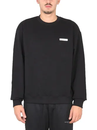 Ih Nom Uh Nit Logo-Print Crewneck Sweatshirt - Black