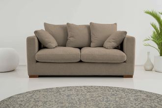 HOME AFFAIRE 2-Sitzer »Coray« extra weich und kuschelig, Füllung mit Federn und Daunen