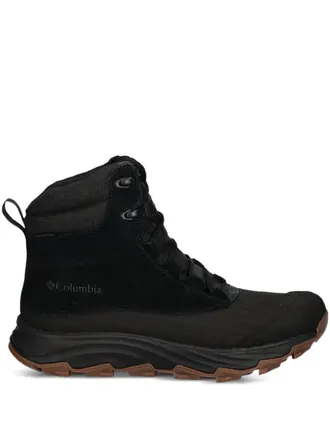 Columbia logo-detail lace-up boots - Black