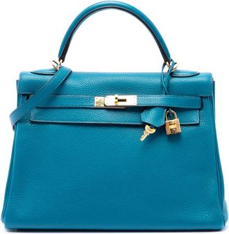 Herm&egrave;s Pre-owned Hermes Clemence Kelly II Retourne 32 Ladies 7QEJT21EBPEXOH34