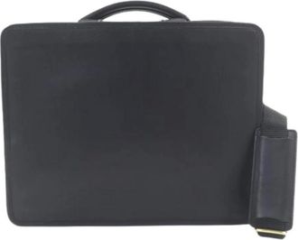 Coach Pre-owned Cross Body Bags, male, Black, Size: ONE SIZE Pre-owned Briefcase Shoulder Bag