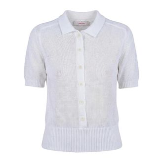 Jucca Polo Shirts, female, White, Size: L Maglia a polo