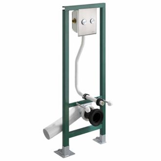 Presto Bastidor Autoportante Para Inodoro Sin Brida Presto 1000 Xl E Dva Con Placa