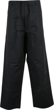 Moschino Pantalones Anchos Holgados - Trousers - Mujer - Negro - M