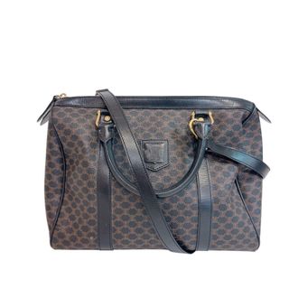 Celine Brown Leather Boston Bag (Pre-Owned)