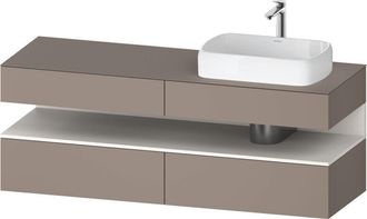 Duravit Qatego Consola Mueble Bajo Lavabo, 2 Extensiones, 2 - Duravit