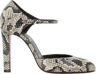 Christian Louboutin Schoenen, Dames, Veelkleurig, 40 EU, Leer, Fanny Demie 100