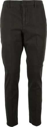 Dondup Brown Ral Slim-Fit Stretch Cotton Trousers