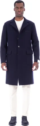 Eleventy Single-Breasted Wool Coat