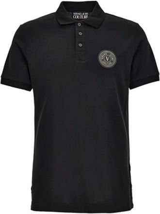 Versace Jeans Couture Polo - Heren - Polos - Zwart - M - Tops