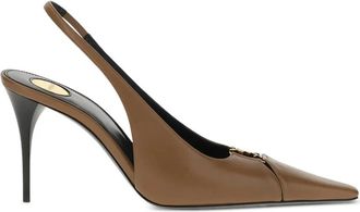 Saint Laurent Pumps, female, Brown, Size: 6 1/2 US Babylone 90 Pump