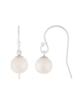 Splendid Pearls Silver 6-7Mm Akoya Pearl Earrings