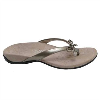 Vionic Womens Bella Ii Sandal In Pewter