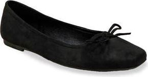Chase + Chloe by Intouch Footwear Bow Ballet Flat in Black at Nordstrom Rack, Size 8.5
