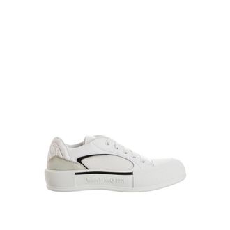 Alexander McQueen Alexander McQueen, Sneakers, male, White, Size: 8 1/2 US Urban Deck Sneakers