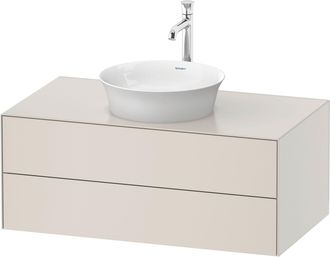 Duravit Tulip Blanco, Mueble De Ba&ntilde;o De Pared, Ancho 1000 X Fondo - Duravit