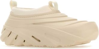 Crocs Mens Ivory Rubber Echo Storm Slip Ons Tundra Sneaker