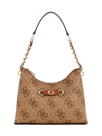 GUESS Damen Eco Gloriana Schulranzen – 2 Fächer, Recyceltes PU, Verstellbarer Gurt