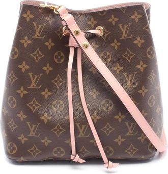 Louis Vuitton Borsa a secchiello NéoNoé MM con monogramma 2017 - Marrone