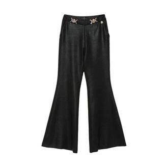 BABYLON Pantaloni a gamba larga - - Trousers - Donna - Nero - 2XL
