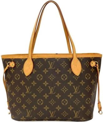 Louis Vuitton Pre-owned M40155 Tote Bag - Dames - Vintage Shopper - Bruin - ONE Size - Vintage