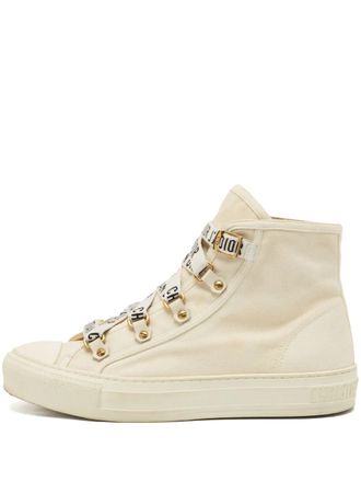 Dior 2023 sneakers met veters en logo - Wit