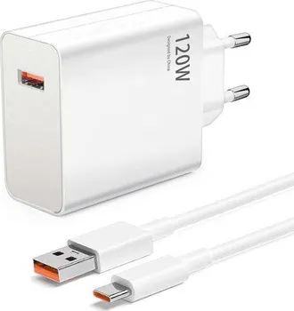 OEM Cargador R&aacute;pido Usb De 120 W Para Xiaomi 14t Pro / 13t Pro / 12 Pro. Cable Usb-c De 1 M. Corriente De Hasta 6 A. Carga R&aacute;pida Para Redmi Note 13 Pro+