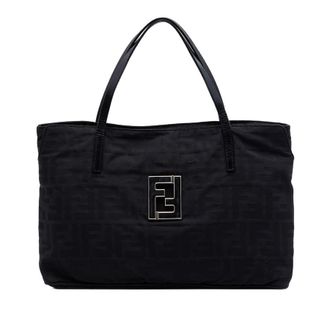 Fendi Pre-owned Fendi Zucca Nylon Handbag Ladies YC4MJ0IYWKMFCD22