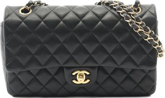 Chanel Borsa a spalla Double Flap 2017-2018 - Nero